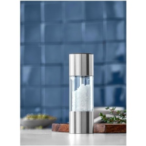Rasnita sare si piper WMF Mini 0648199990, 11 cm, otel inoxidabil Cromargan, mecanism ceramic - Img 2