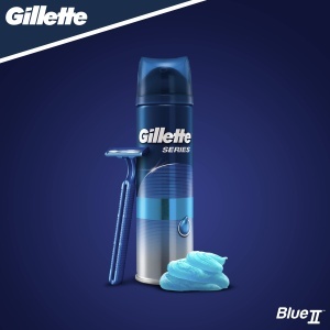 Rasoir de unica folosinta Gillette Blue II pentru barbati, 20 bucati, 2 lame durabile - Img 7