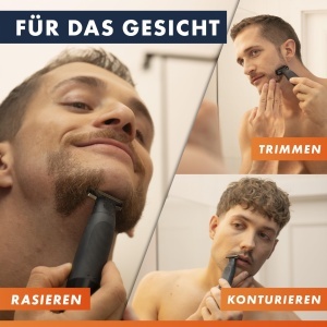 Rasoir electric Gillette Fusion One, negru, cu 45 minute autonomie, multifunctional - Img 3