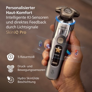 Rasoir electric Philips i9000 Prestige Ultra, 51 stilizator barba, crom - Img 6