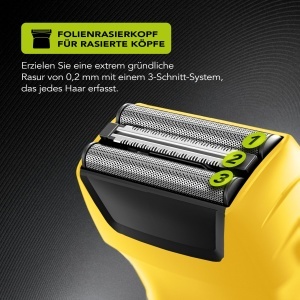 Rasoir electric Wahl Lifeproof, design ergonomic, utilizare umeda si uscata - Img 3