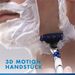 Rasoir Gillette Mach3 Turbo pentru Barbati - 1 Raza, 1 Lama de Schimb, Culoare Gri - Img 5