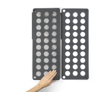 Rayen Faltbrett pentru haine design compact culoare gri inchis - Img 7
