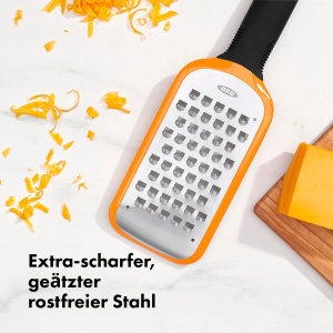 Razatoare manuala OXO Good Grips din inox, cu design ergonomic, groasa - Img 3