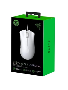 Razer DeathAdder Essential (2021) - Mouse de gaming cu fir de 6400 DPI cu senzor optic (5 butoane programabile, factor de forma ergonomic, durata de viata de 10 milioane de clicuri) Alb - Img 7