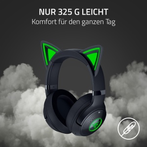 Razer Kraken Kitty V2 BT Casti Gaming Bluetooth RGB cu microfon Noise-Cancelling Negru - Img 6