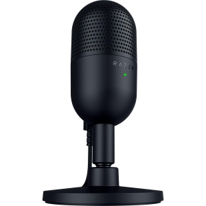 Razer Seiren V3 Mini - Microfon USB ultracompact (microfon cu condensator supercardioid de 14 mm, senzor Tap-to-Mute cu afisaj LED, amortizor integrat, design plug-and-play) Negru - Img 8