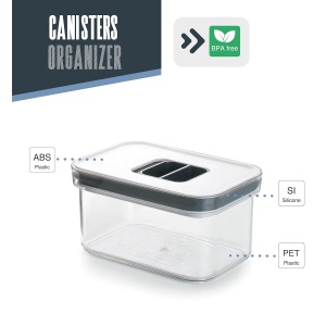 Recipient pentru alimente Lacor 64627, 0,7 litri, BPA-free, cu capac etans - Img 4