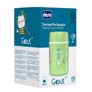 Recipient termic Chicco, 300 ml, inox, verde - Img 5