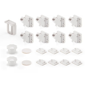 Reer Magnetschloss Set 8 Piese Siguranta Magnetica pentru Copii si Bebelusi - Img 8