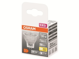 Reflector LED OSRAM MR11 GU4, 4.20W, Lumina Calda 2700K, 10 Buc - Img 2