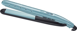 Remington Straightener Wet2Straight (pentru aplicare umeda si uscata - pentru uscarea si indreptarea parului, ingrediente microactive anti-incretire activate termic), afisaj LCD, 140-230degC, placa de indreptat parul S7300 - Img 3