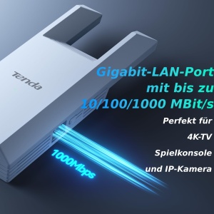 Repeater WiFi Tenda A18 Pro AC1200, Dualband, Gigabit LAN, Acoperire 150 m - Img 5
