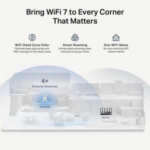 Repetitor Wi-Fi TP-Link RE405BE, 6.5 Gbps, Dualband, 2.5 Gbps Port Ethernet - Img 5