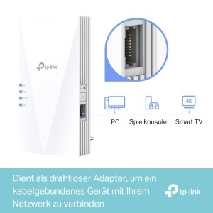 Repetitor WiFi TP-Link RE500X AX1500, 1200 Mbps 5GHz, 300 Mbps 2.4GHz - Img 5