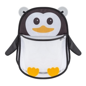 Retea de depozitare pentru jucarii de baie Reer MyHappyPingu, 4 litri, design pinguin, 100 poliester - Img 6