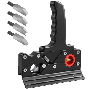 Rindea manuala HYCHIKA pentru lemn, cu 4 capete de taiere, unghi reglabil 45356 mm