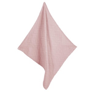 Roba Babydecke Lil Planet 80x80 cm Bumbac Organic GOTS RosaMauve - Img 2