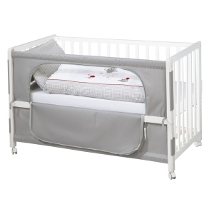 Roba Beistellbett Adam Eule 60x120 cm - Pat pentru bebelusi cu inaltime ajustabila, mobil - Img 2