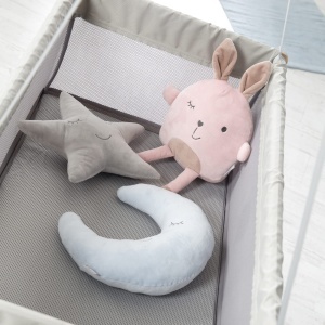 Roba Hangebettchen Safe Asleep, Patut Suspendat 90x45 cm, Culoare Gri - Img 3