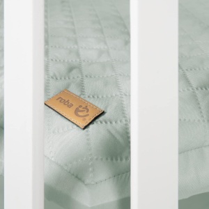 Roba Laufgitter Hexagonal cu Inlay Verde - 3 Niveluri de Inaltime - Mobil cu Roti - Alb - Img 6