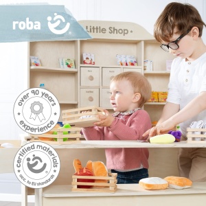 Roba Magazin de Jucarie din Lemn, 6 Sertare, Dimensiuni 120,5x107x95 cm - Img 5