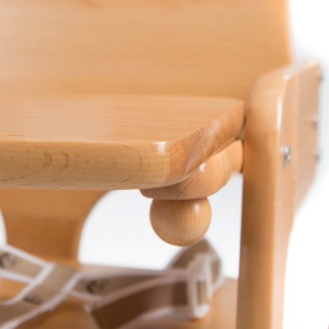 roba Stair High Chair Kid Up - Scandura detasabila - Scaun inalt in crestere pentru bebelusi si copii - cu curea in 3 puncte - lemn natural - Img 7