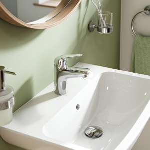 Robinet baie GROHE Swift, crom, 16cm, cu sistem de economisire a apei - Img 5