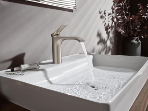 Robinet baie hansgrohe Vivenis 75020821 cu 1 maner, finisaj nichel periat, 17,8 cm - Img 6