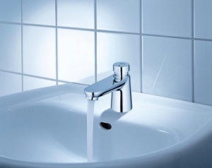 Robinet de baie Grohe Euroeco CT - Ventil cu autoinchidere, DN 15, crom - Img 2