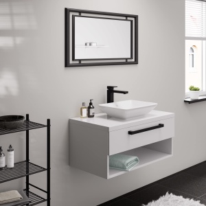 Robinet de baie hansgrohe Vernis Shape, inaltime 190 mm, mattschwarz, cu sistem de deschidere - Img 7