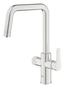 Robinet de bucatarie GROHE Blue Pure cu functie de filtrare, U-Auslauf, crom - Img 2