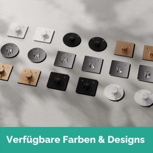 Robinet de dus hansgrohe DuoTurn S, 2 functii, bronz periat - Img 8