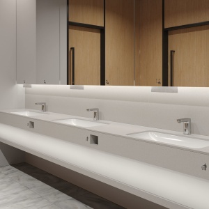 Robinet electronic hansgrohe Vernis Blend, crom, cu senzor infrarosu, economie de apa - Img 5