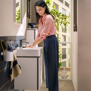 Robinet lavoar hansgrohe Zesis S, economisire apa, crom, inaltime 74 mm - Img 9