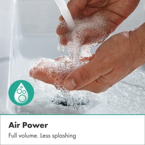 Robinet pentru chiuveta hansgrohe Zesis S, mattschwarz, EcoSmart, 74 mm - Img 5