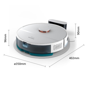 Robot aspirator si mop Philips Homerun Seria 2000 XU200025 6000Pa navigatie laser Alb Arctic - Img 8