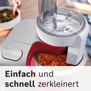 Robot de bucatarie Bosch MUM58720, 1000 W, bol inox 3,9 L, rosu - Img 6