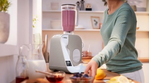 Robot de bucatarie Bosch MUM5XW20, 1000 W, bol inox 3,9 L, alb - Img 2