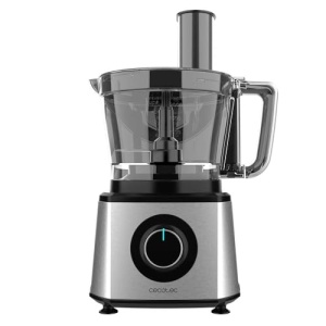 Robot de bucatarie Cecotec Paprika 1300, putere 2000W, otel inoxidabil, bol 3,5 l, 2 viteze, 3 discuri de taiere, 1 cutit pentru tocat si 1 pentru framantare - Img 2