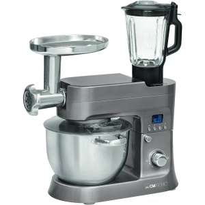 Robot de bucatarie Clatronic KM 3674, 1200W, bol inox 6.2L, mixer si masina de tocat