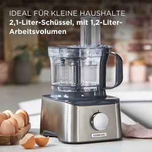 Robot de bucatarie Kenwood Multipro Compact FDM301SS 800W 21L Argintiu - Img 5