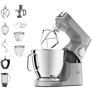 Robot de bucatarie Kenwood Titanium Chef Baker XL, 1200 W, 7L, Argintiu - Img 1