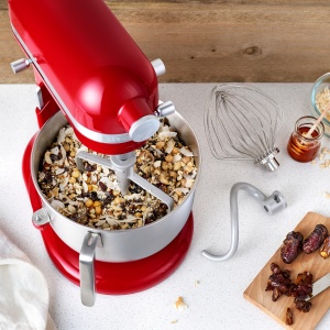 Robot de bucatarie KitchenAid 6,6 L Empire Rot - putere, durabilitate, design metalic - Img 4