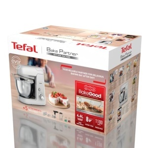 Robot de bucatarie Tefal Bake Partner QB525B38 1100 W 46 L Argintiu Set complet pentru copt - Img 9