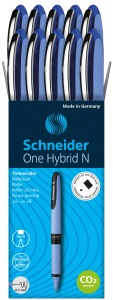 Roller cu cerneala Schneider 183503, 0.5 mm, albastru, cu grip ergonomic - Img 2