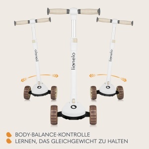 Roller pentru copii LIONELO Franky 2-in-1, 3-50 kg, cu roti LED - Img 4