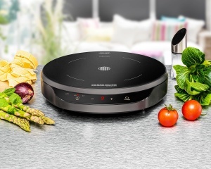 ROMMELSBACHER cu o singura plita CTA 1800IN camping inductie design rotund compact si cu economie de spatiu 9 niveluri de putere comutator POWER - lim - Img 6