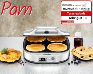 Rommelsbacher Pancake Maker PC 1800 Argintiu 1800W Antiaderent - Img 3