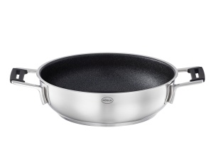 Rosle Silence Pro Servierpfanne 24cm Premium Antiaderenta Inox